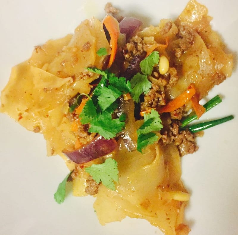 Drunken Flat Rice Noodles