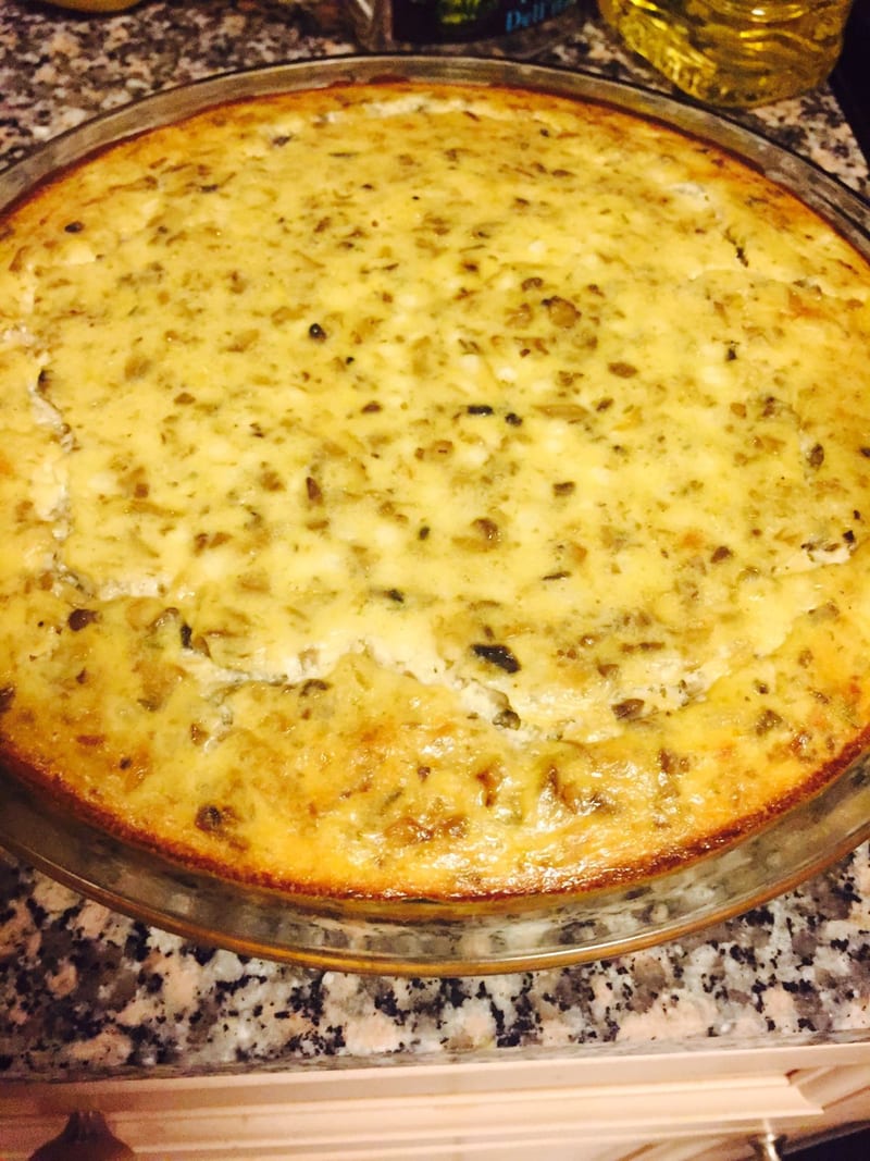 Mushroom Quiche