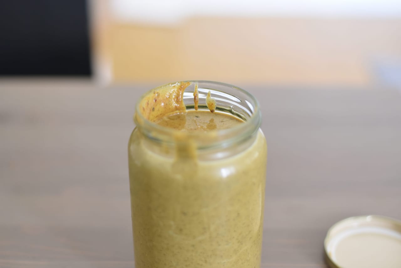 homemade pistachio paste